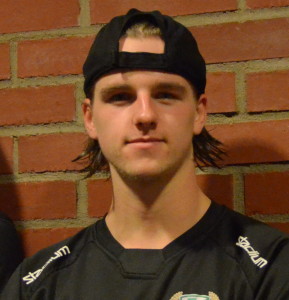 Linus Jerenvik blev bästa back i U20 Super Challenge, och inledde lagets målskytte i serien.  Se filmad intervju längre ned i inlägget. Foto: Joakim Angle/fbkbloggen