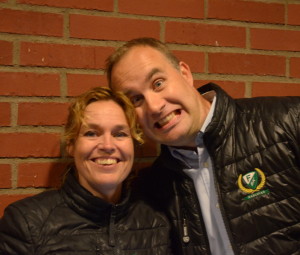 Jag och Kecke Wilhelmsson, en av alla dem som jag är så tacksam emot. Foto: Joakim Angle/fbkbloggen