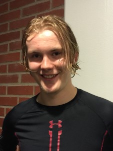 Filip Nordström, FBK J18, gjorde mål direkt i debuten i J20